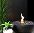 Ecosmart Fire Mix 850 Fire Pit Bowl - Bone Finish / Stainless Steel Burner - ESF.O.MX8.BO